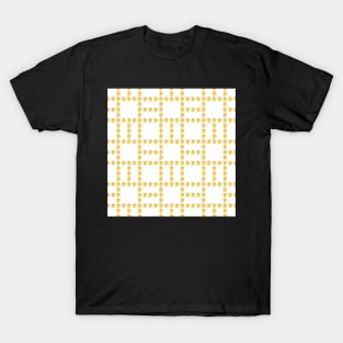 Golden geometric ornament T-Shirt